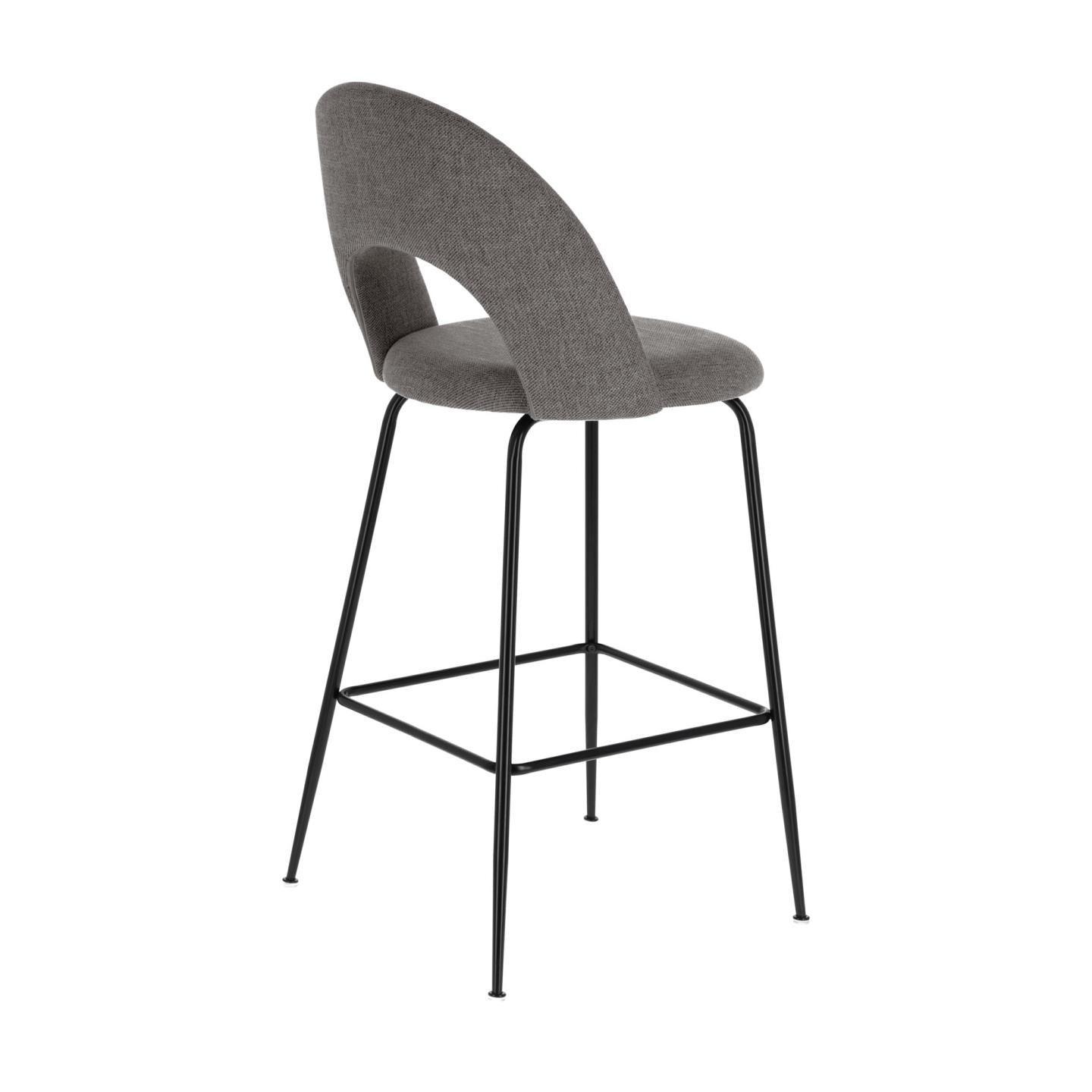 Krzesło barowe MAHALIA ciemnoszary La Forma Eye on Design