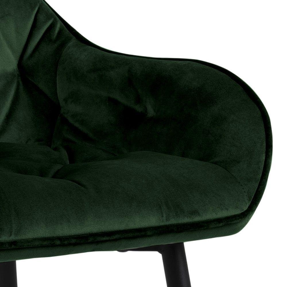 Krzesło barowe MARTEN zieleń butelkowa Home Essentials Eye on Design