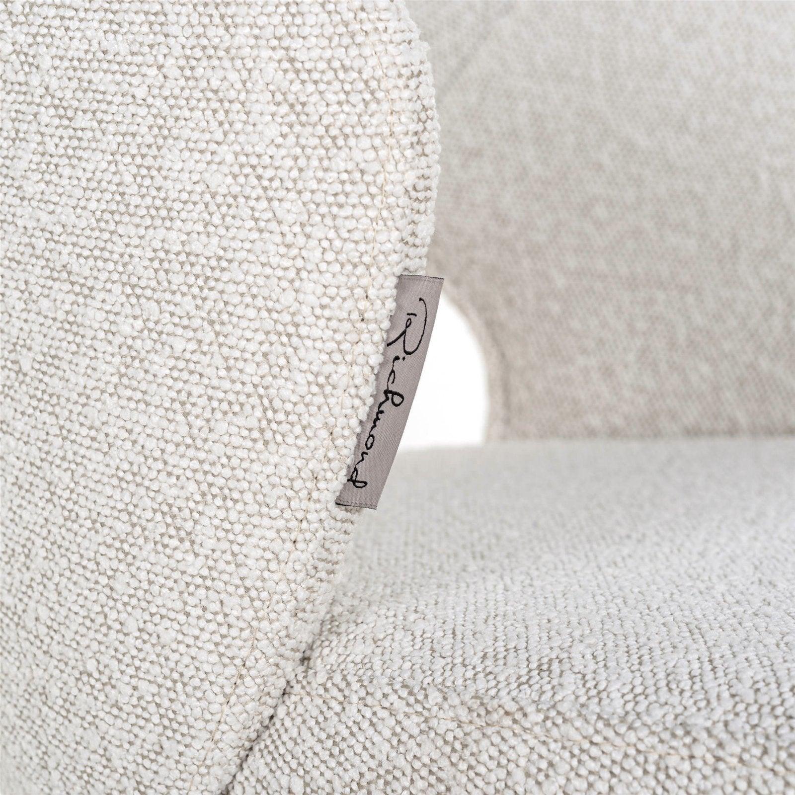 Krzesło barowe SAVOY biały bouclé Richmond Interiors Eye on Design