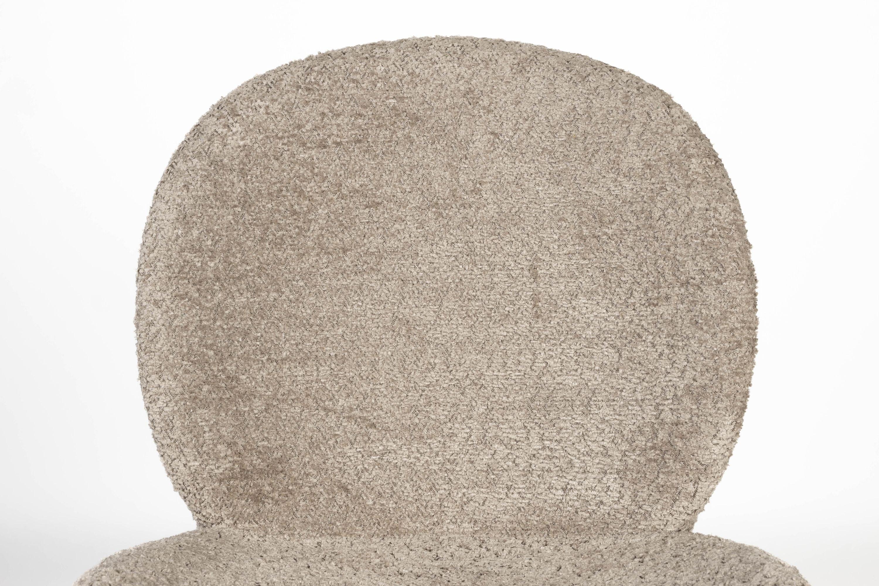 Krzesło BONNET beżowy teddy Zuiver Eye on Design