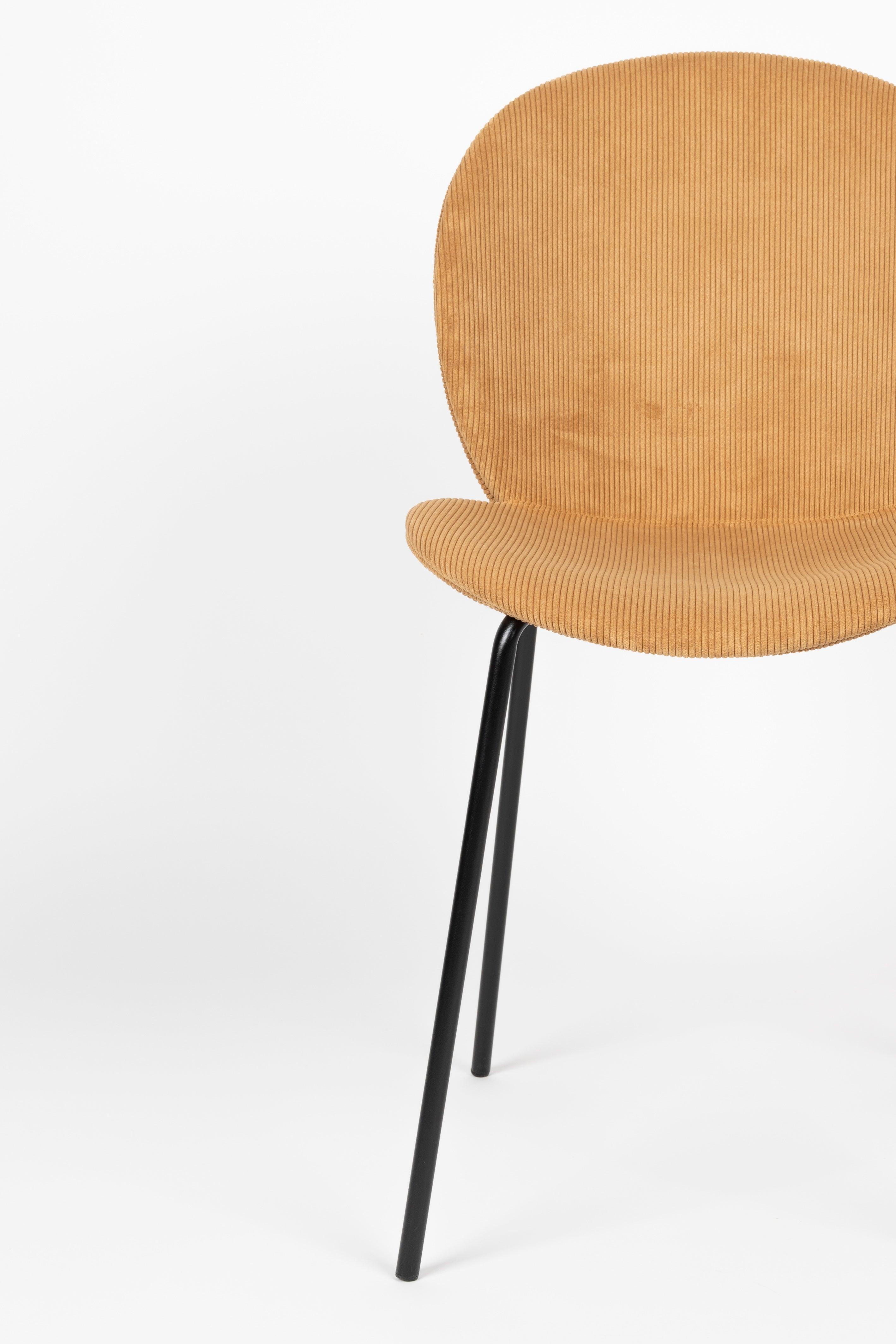 Krzesło BONNET ochra Zuiver Eye on Design