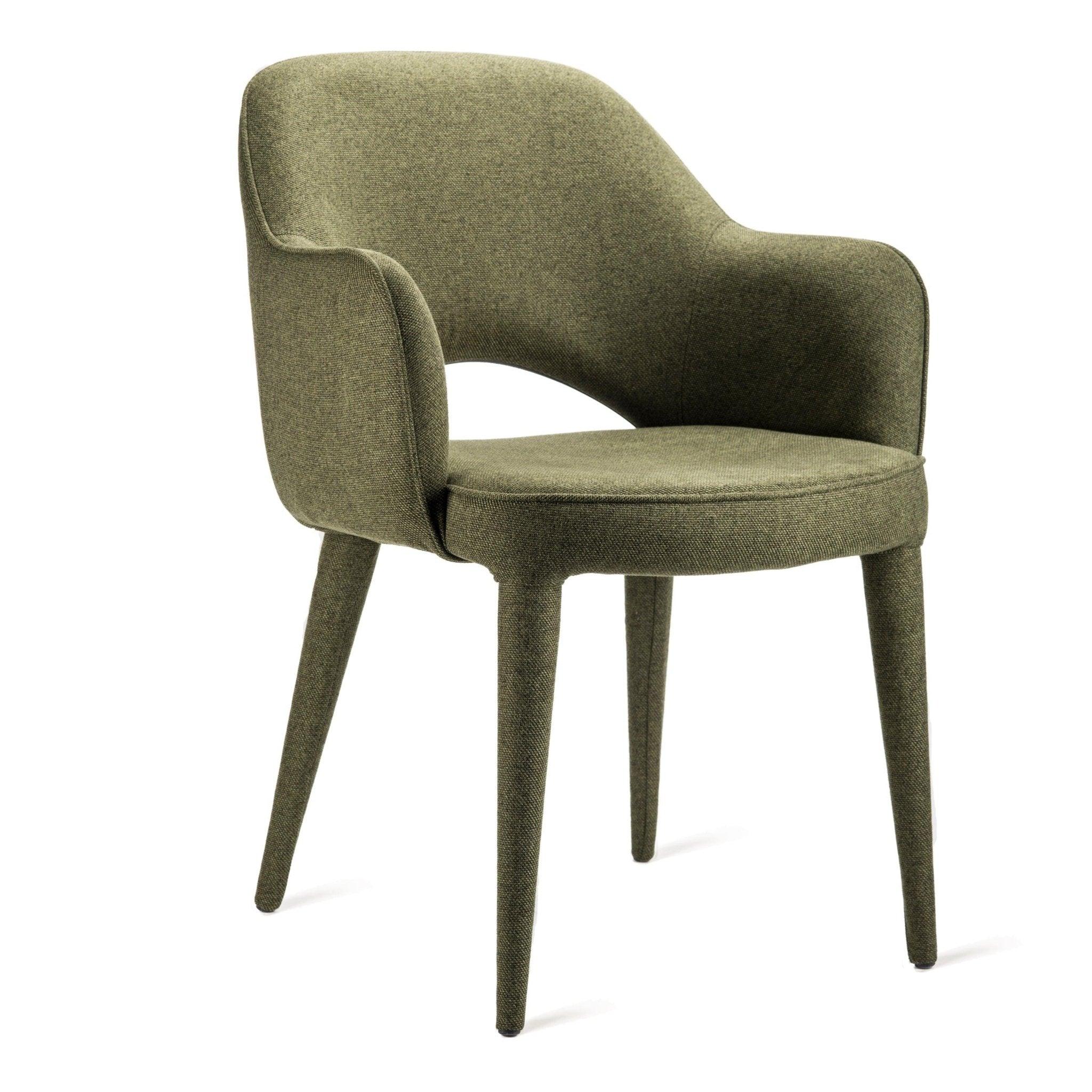 Krzesło COSY ciemnozielony Pols Potten Eye on Design