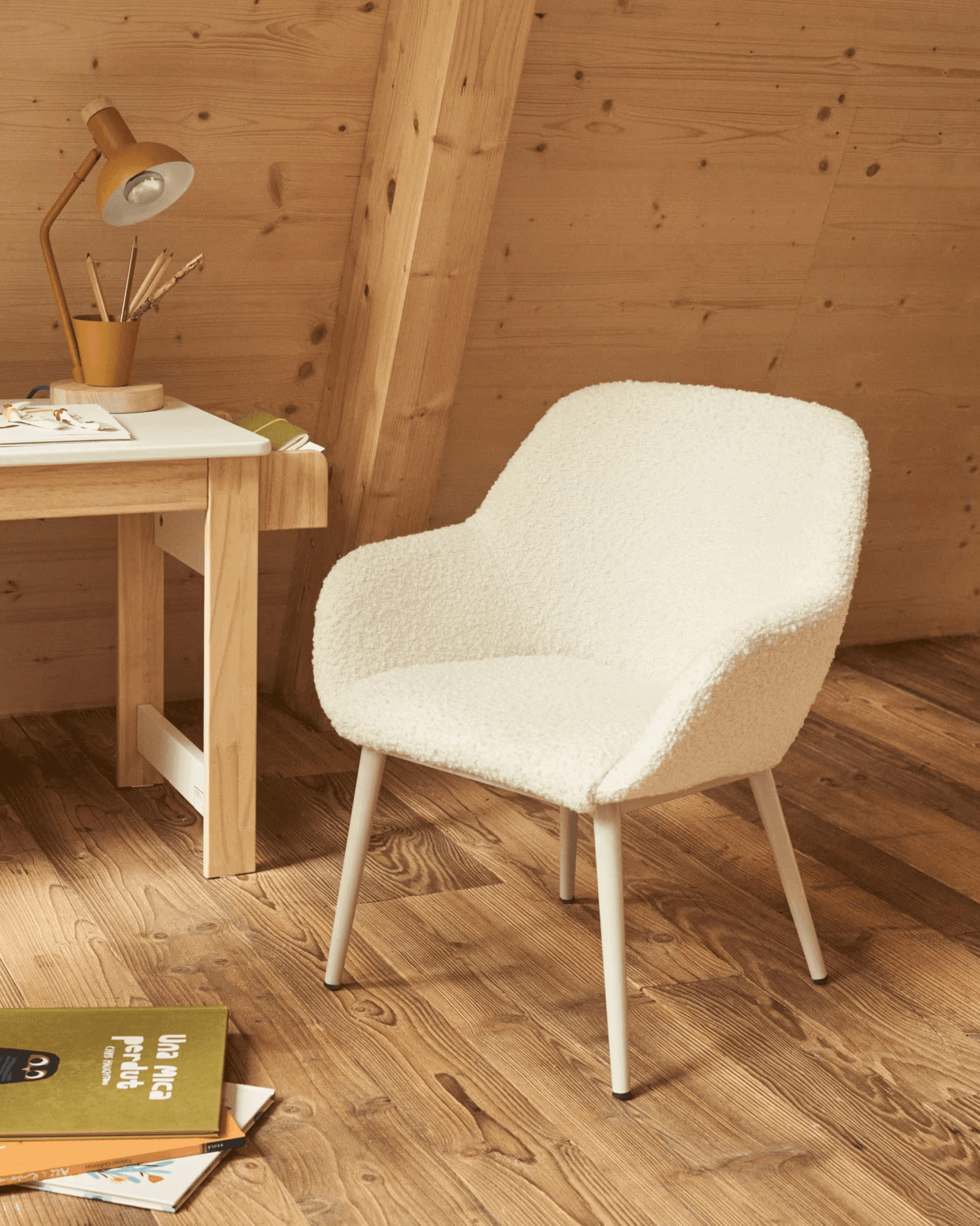Krzesło dziecięce KONNA biały La Forma Eye on Design