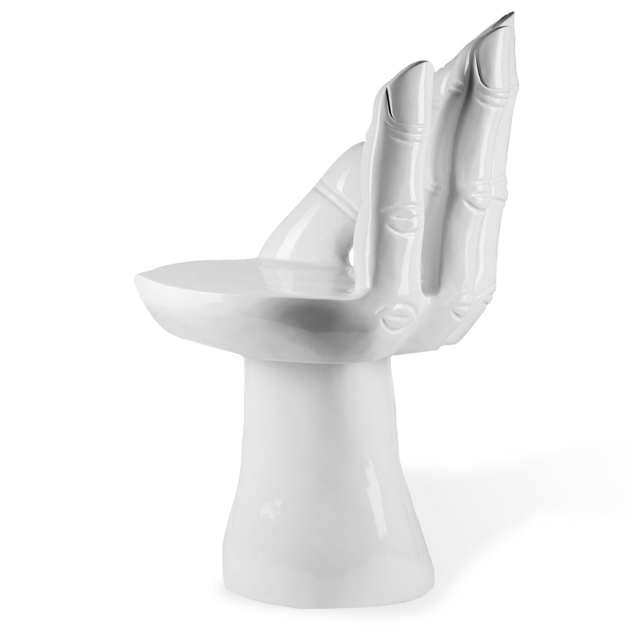 Krzesło HAND biały Pols Potten Eye on Design