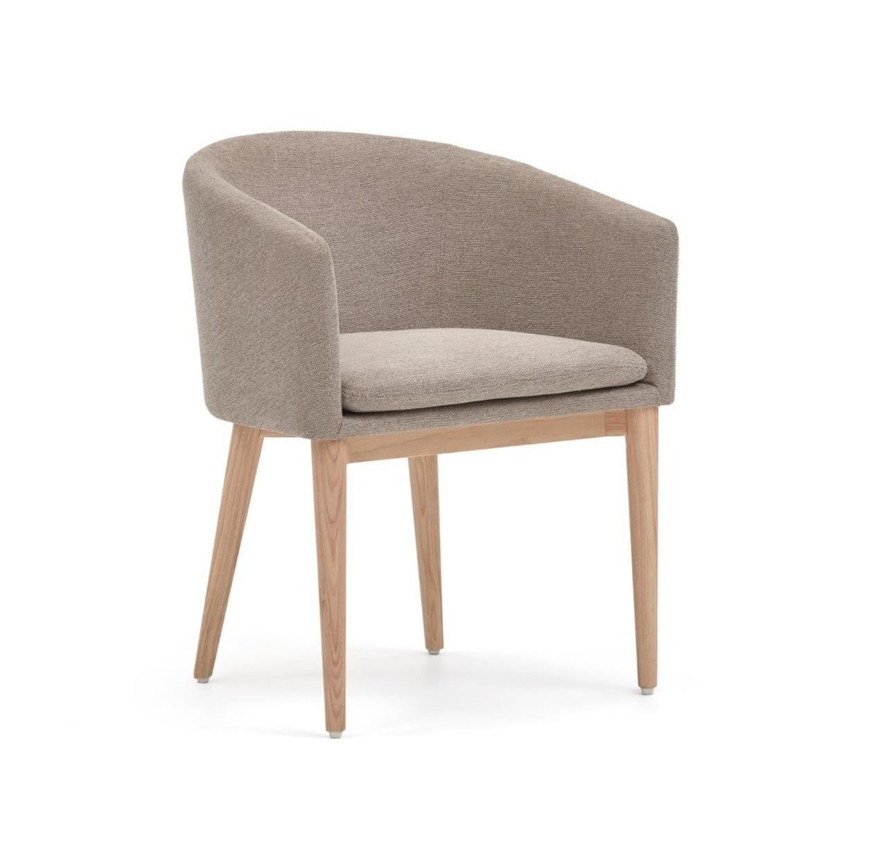 Krzesło HARLAN brązowa szenila La Forma Eye on Design