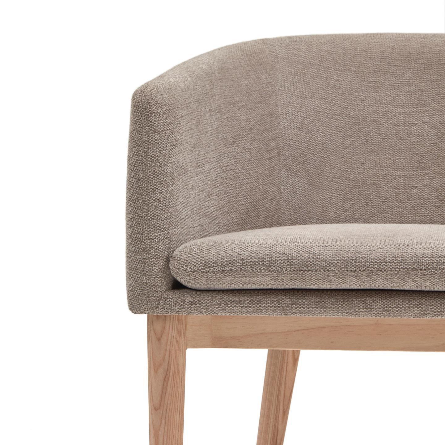 Krzesło HARLAN brązowa szenila La Forma Eye on Design