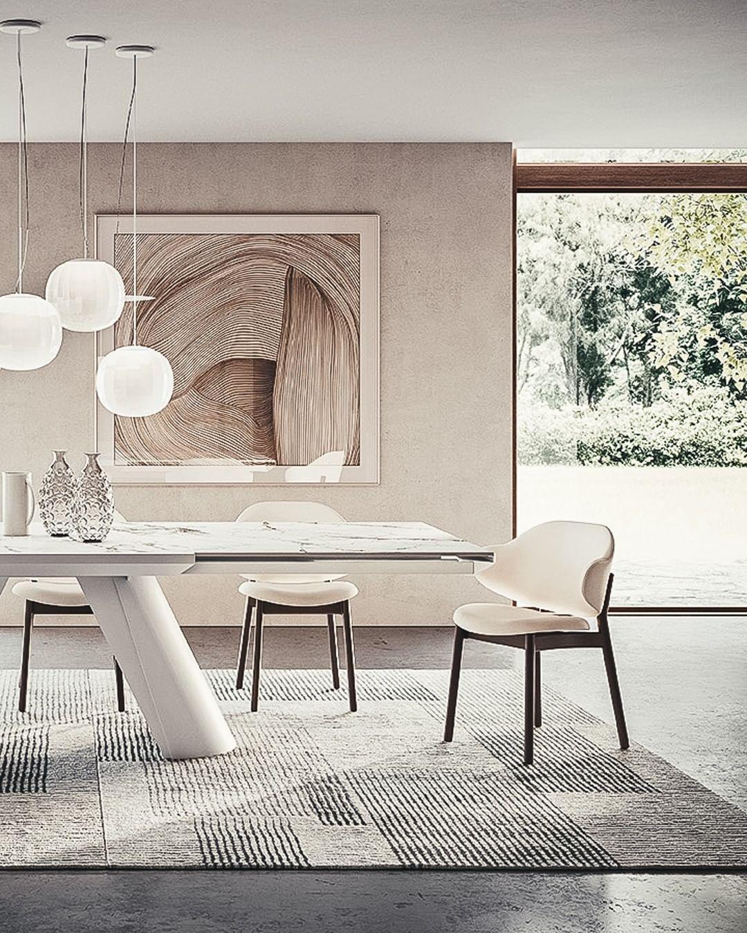Krzesło HOLLY melanż beżowy z drewnianą podstawą Calligaris Eye on Design