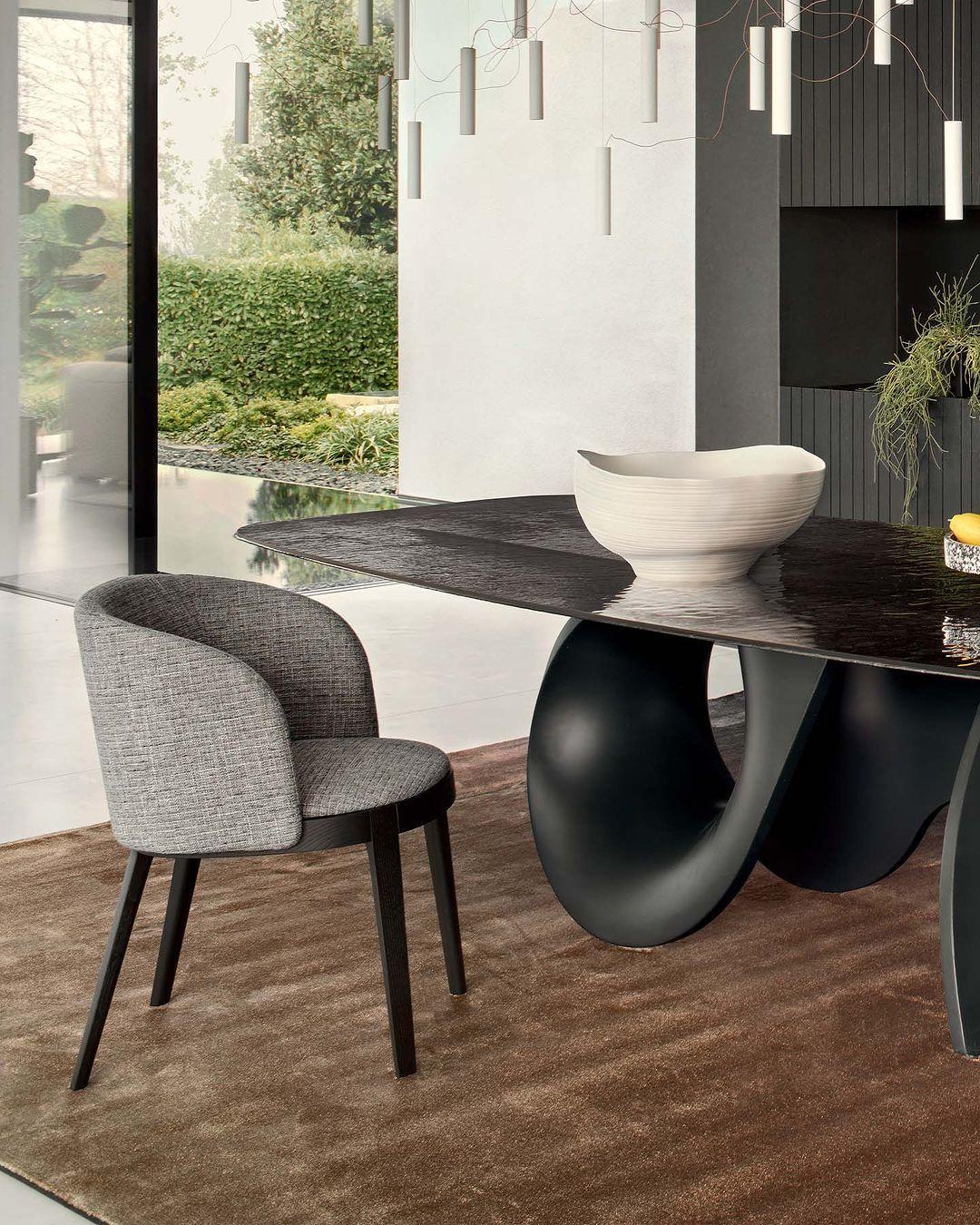 Fotel ADÈL melanż piaskowy Calligaris Eye on Design