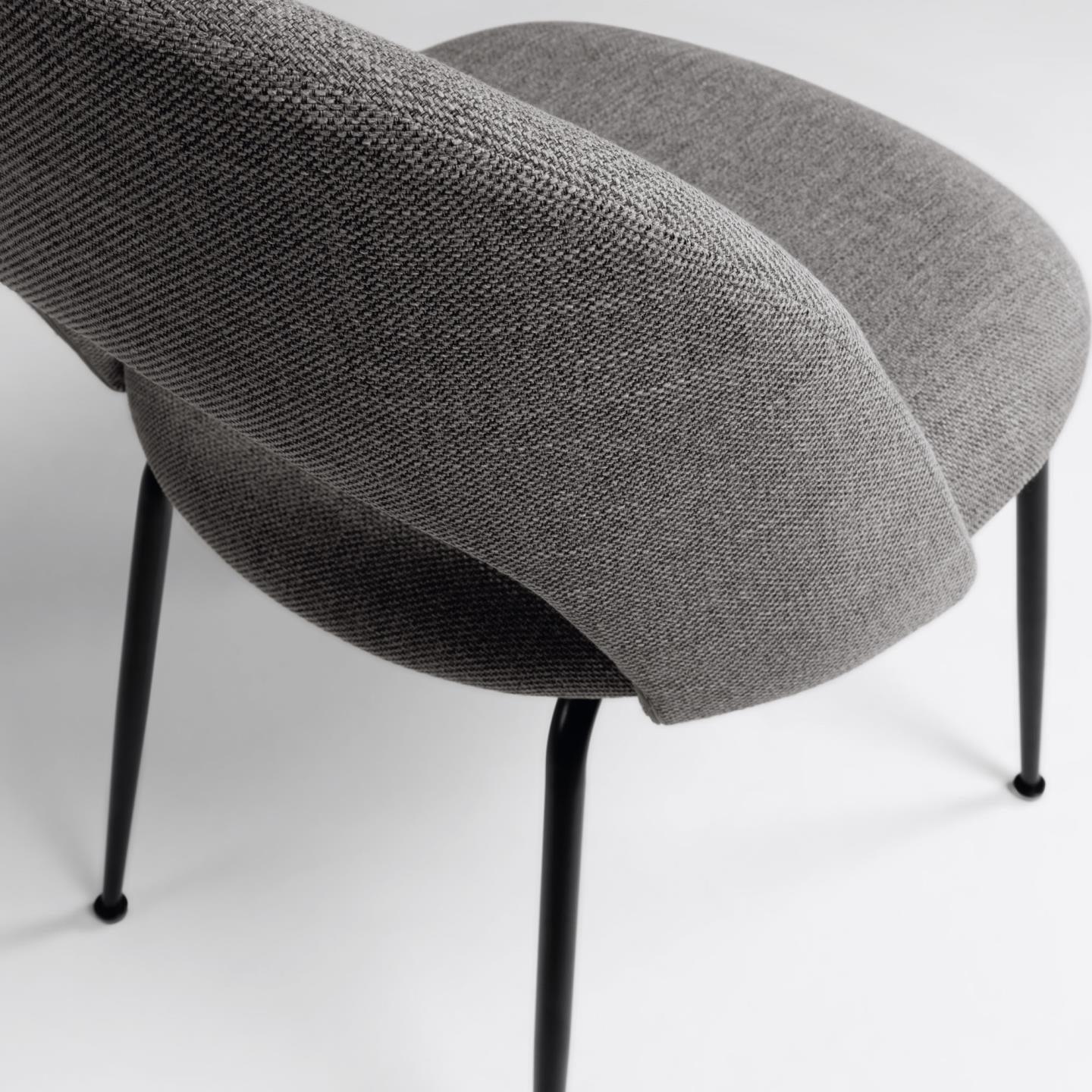 Krzesło MAHALIA ciemnoszary La Forma Eye on Design