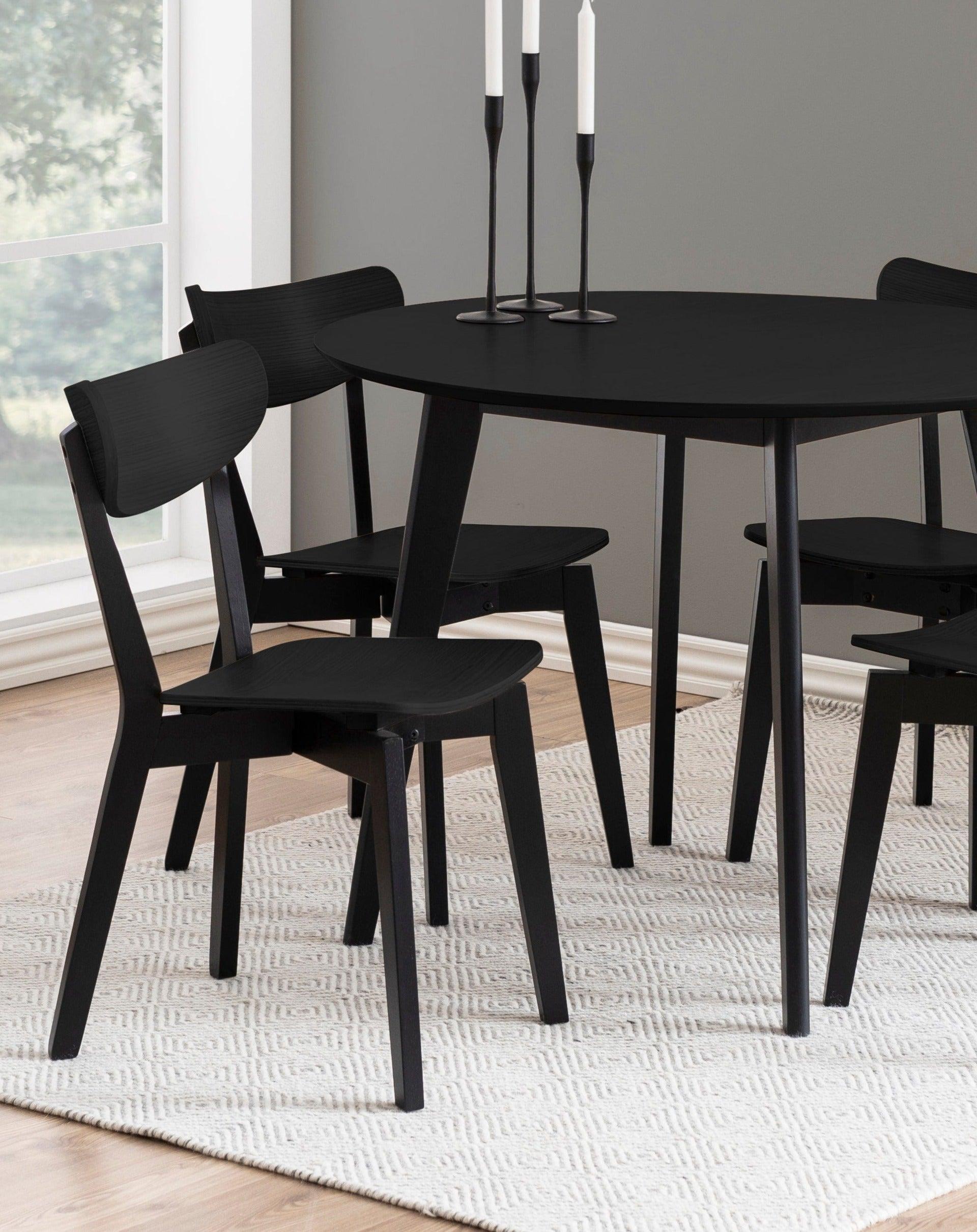 Krzesło NICO czarny - zestaw Actona Eye on Design