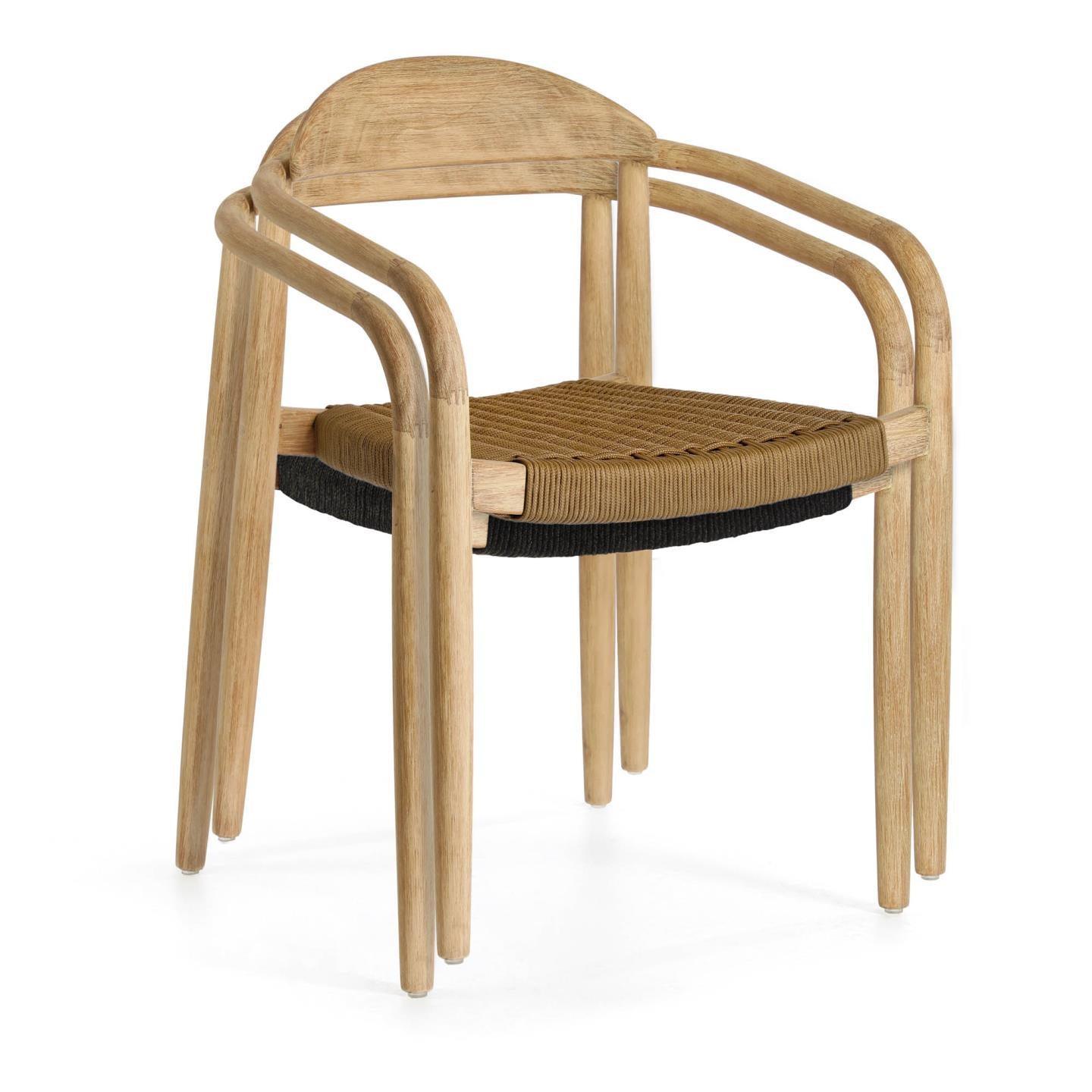 Krzesło NINA lite drewno akacjowe La Forma Eye on Design