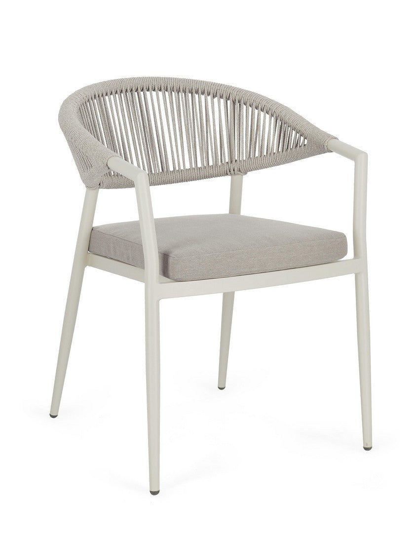 MILLOR beige outdoor chair