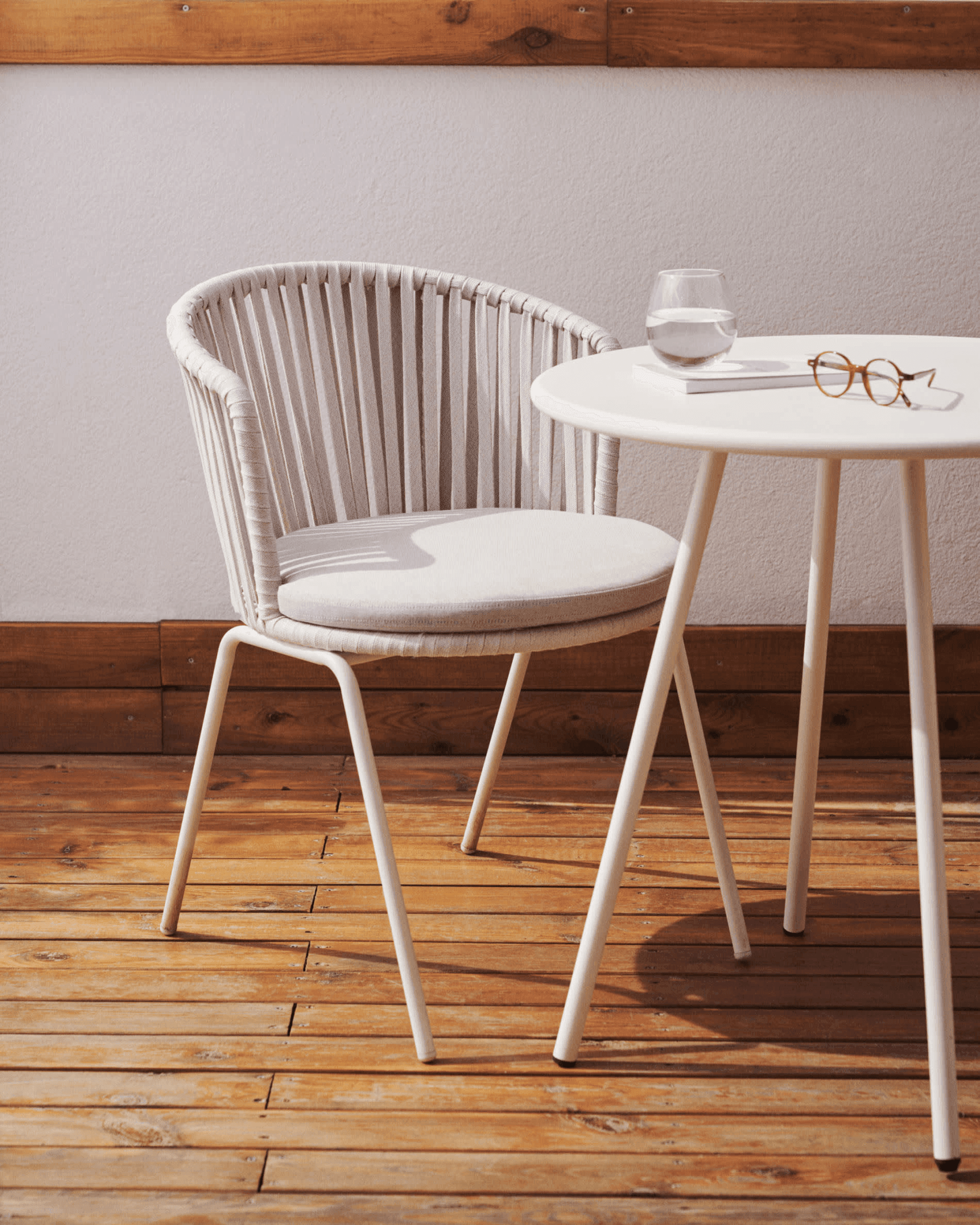 Krzesło ogrodowe SACONCA szary La Forma Eye on Design