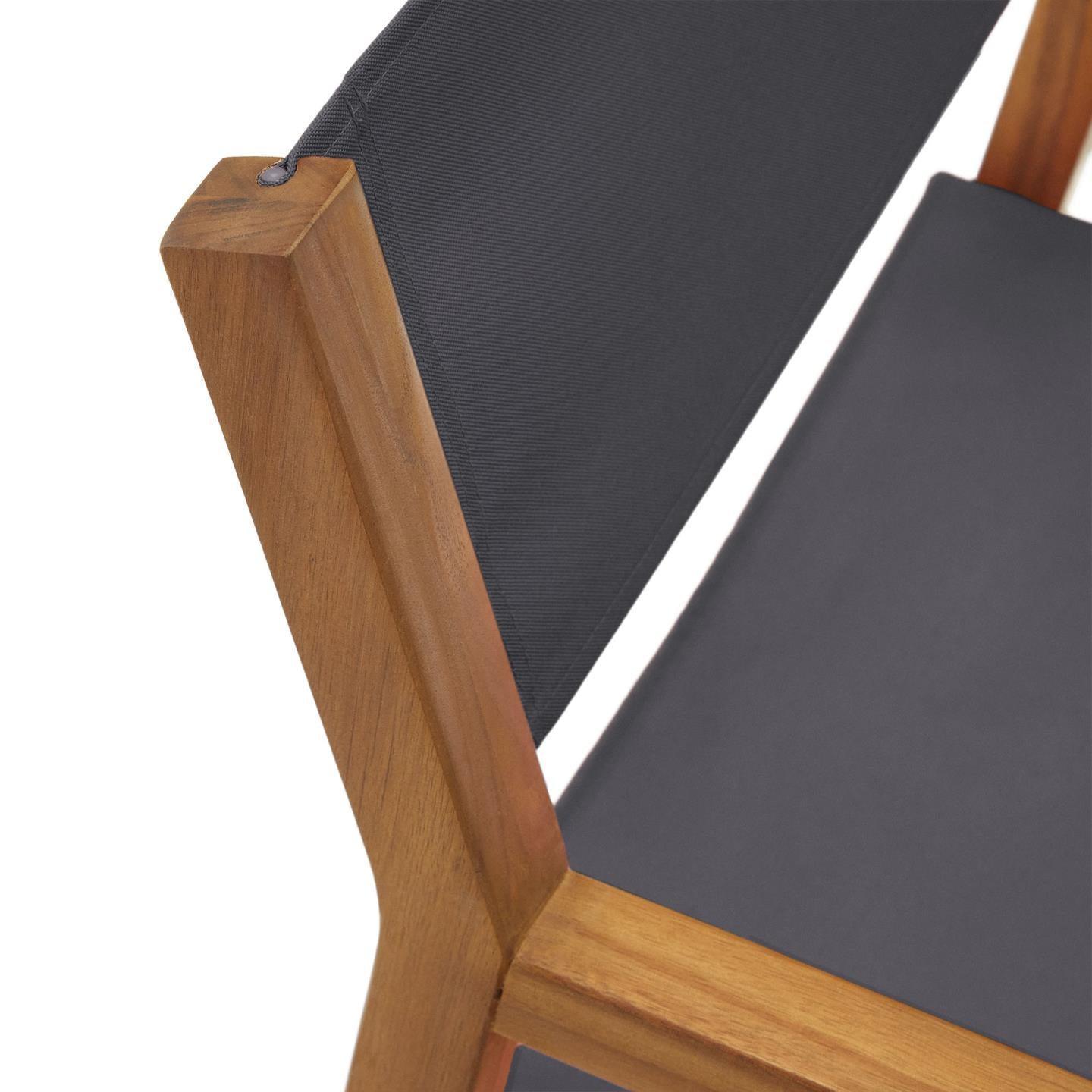 Krzesło ogrodowe składane THIANNA granatowy La Forma Eye on Design