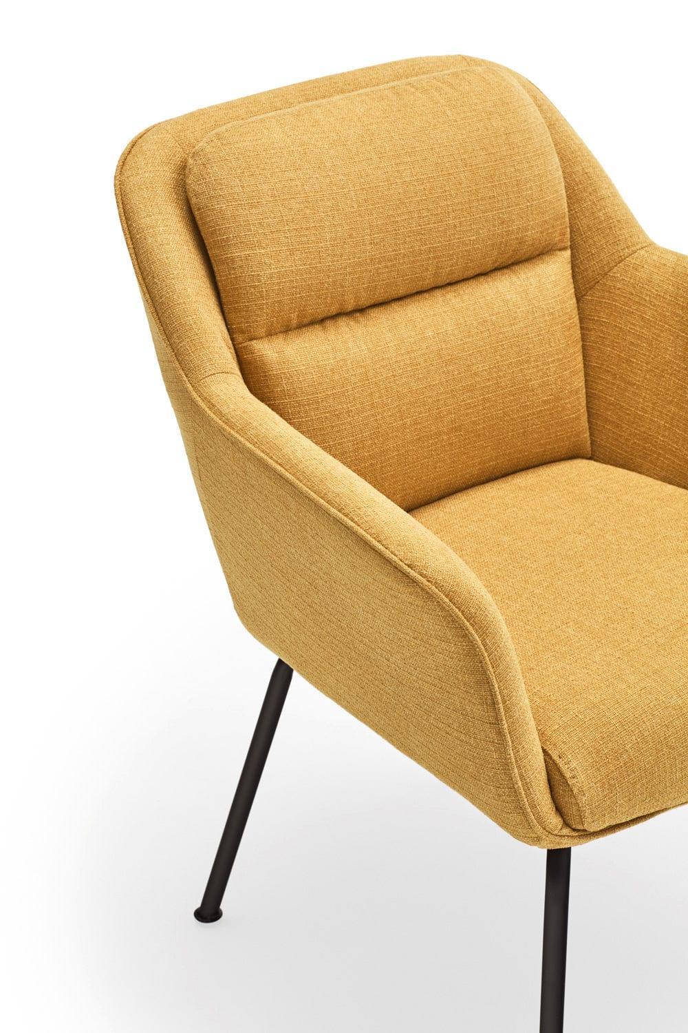 Krzesło SADIRA musztardowy Teulat Eye on Design