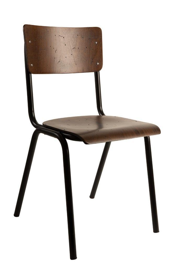 Krzesło SCUOLA brązowy Dutchbone Eye on Design