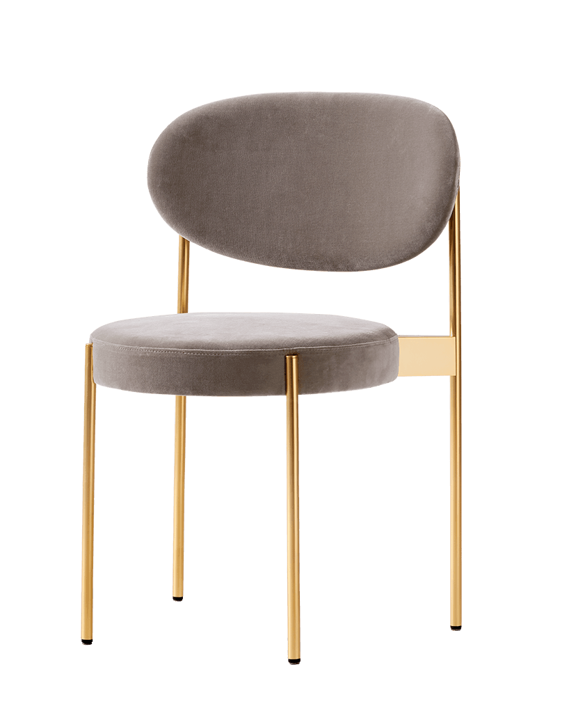 Krzesło SERIES 430 CHAIR BRASS - kolor do wyboru Verpan Eye on Design