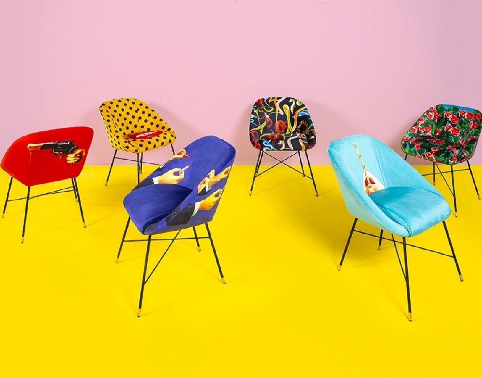 Krzesło SHIT żółty Seletti Eye on Design