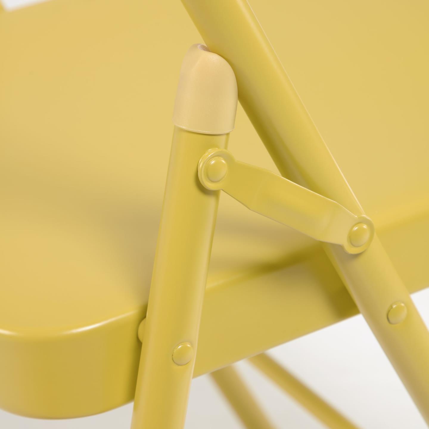 Krzesło składane AIDANA żółty La Forma Eye on Design