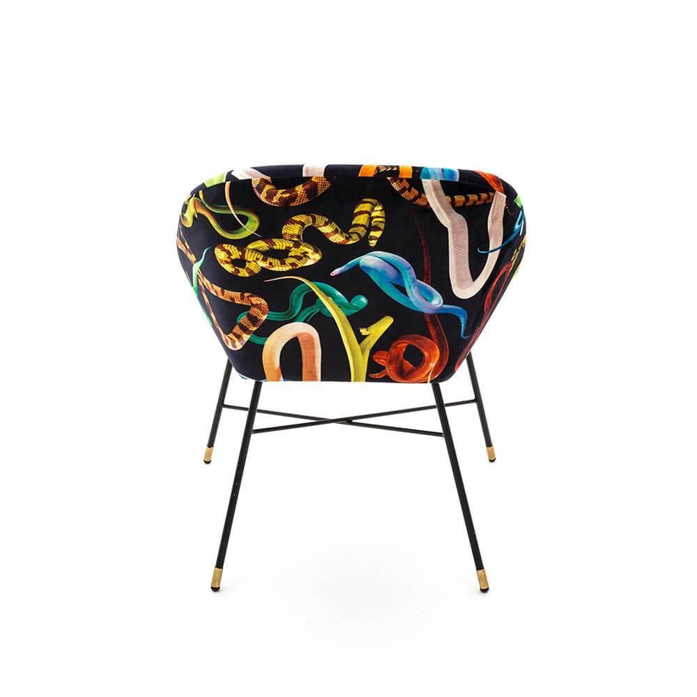 Krzesło SNAKES czarny Seletti Eye on Design
