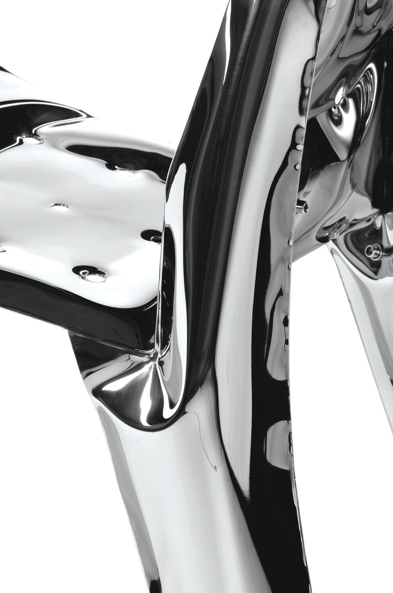 Krzesło stalowe CHIPPENSTEEL 0.5 inox Zieta Studio Eye on Design