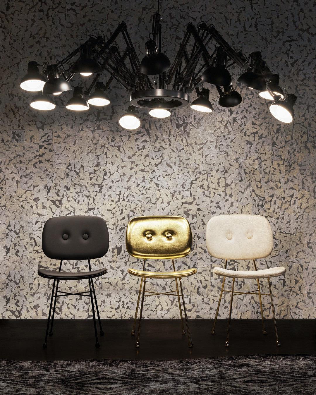 Krzesło THE GOLDEN czarna podstawa Moooi Eye on Design