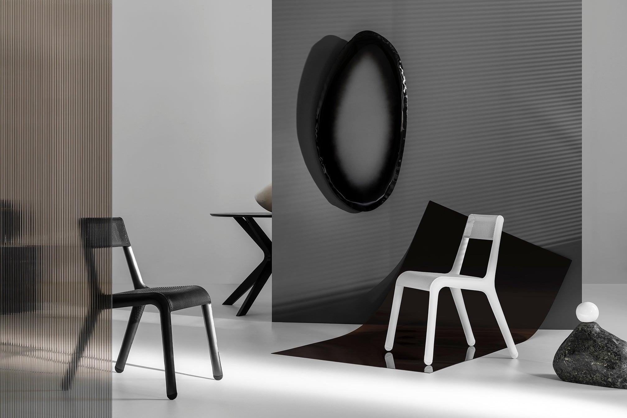 Krzesło ULTRALEGGERA anodowy czarny Zieta Studio Eye on Design