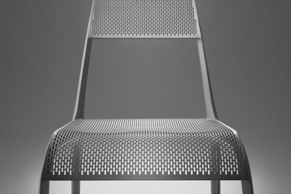 Krzesło ULTRALEGGERA szary mech mat Zieta Studio Eye on Design