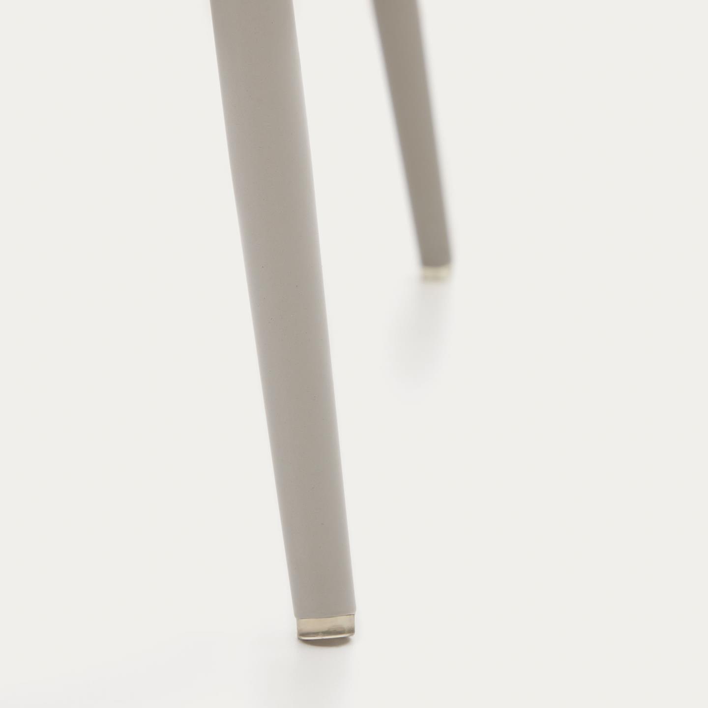 Krzesło YUNIA beżowy sztruks La Forma Eye on Design