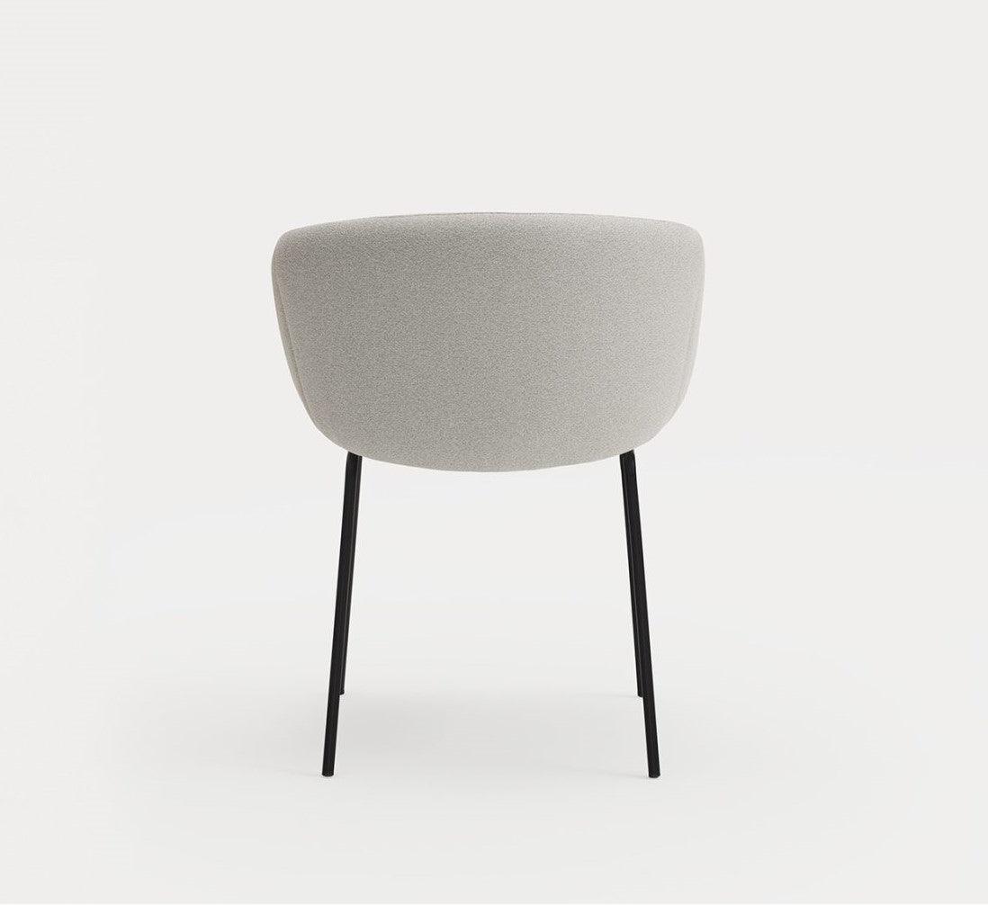Krzesło z podłokietnikami ADD szary Teulat Eye on Design