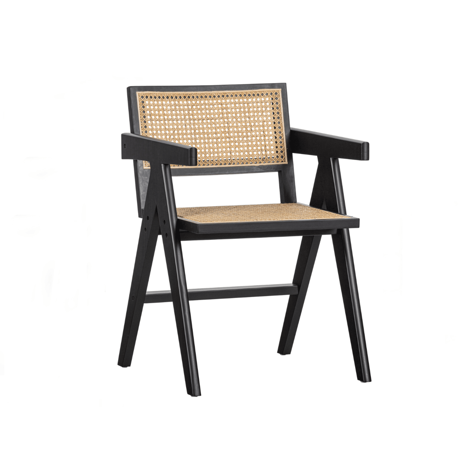 Krzesło z podłokietnikami GUNN czarny Woood Exclusive Eye on Design