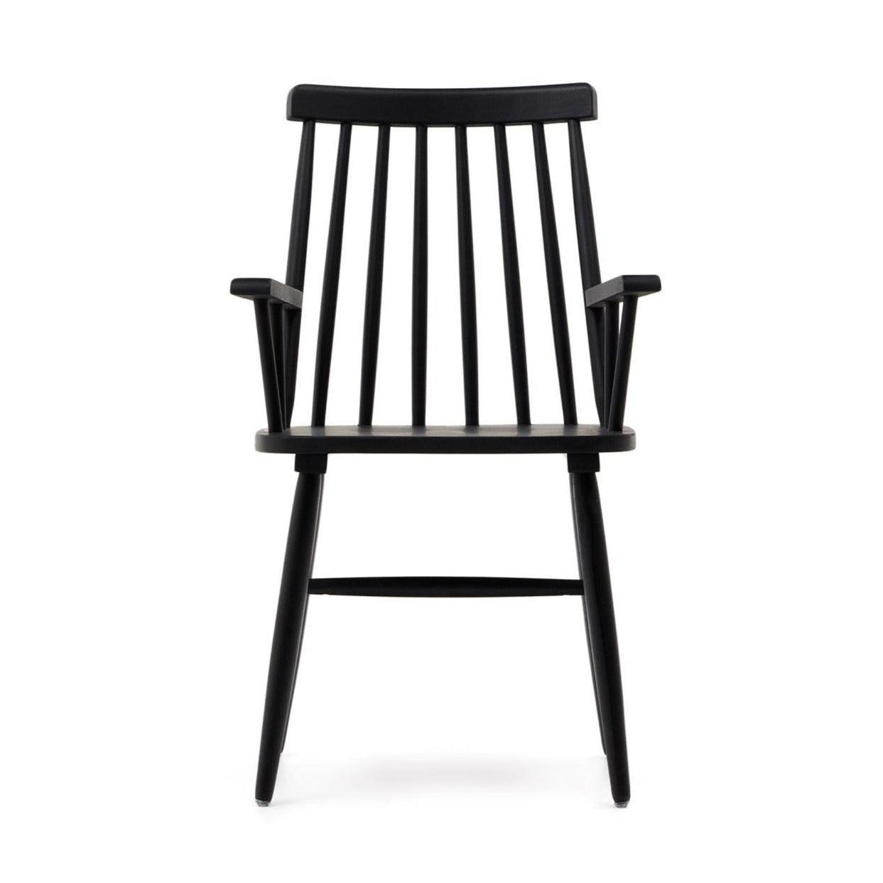 Krzesło z podłokietnikami TRESSIA czarny La Forma Eye on Design