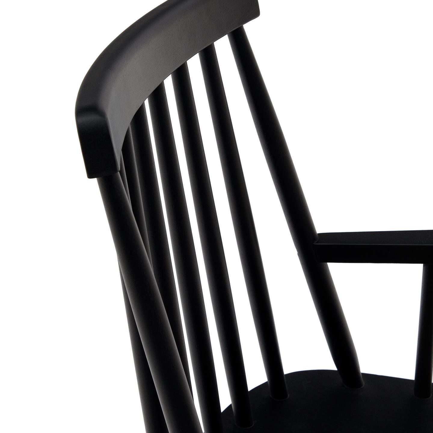 Krzesło z podłokietnikami TRESSIA czarny La Forma Eye on Design