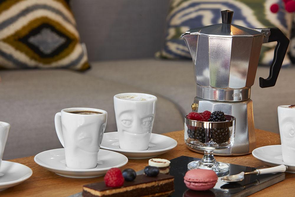 Kubeczek do espresso BAFFLED biały 58products Eye on Design
