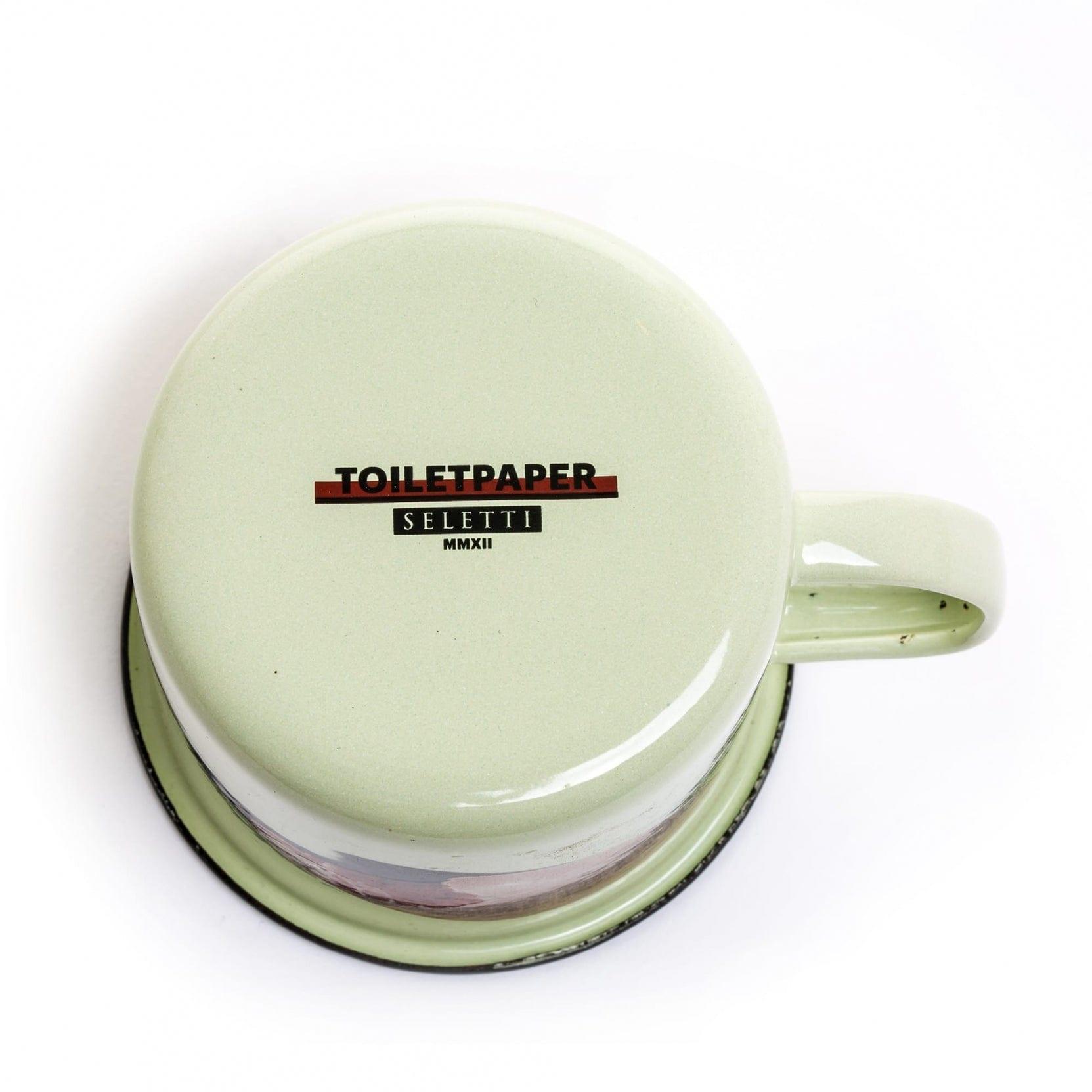 Kubek emaliowany EYE zielony Seletti Eye on Design