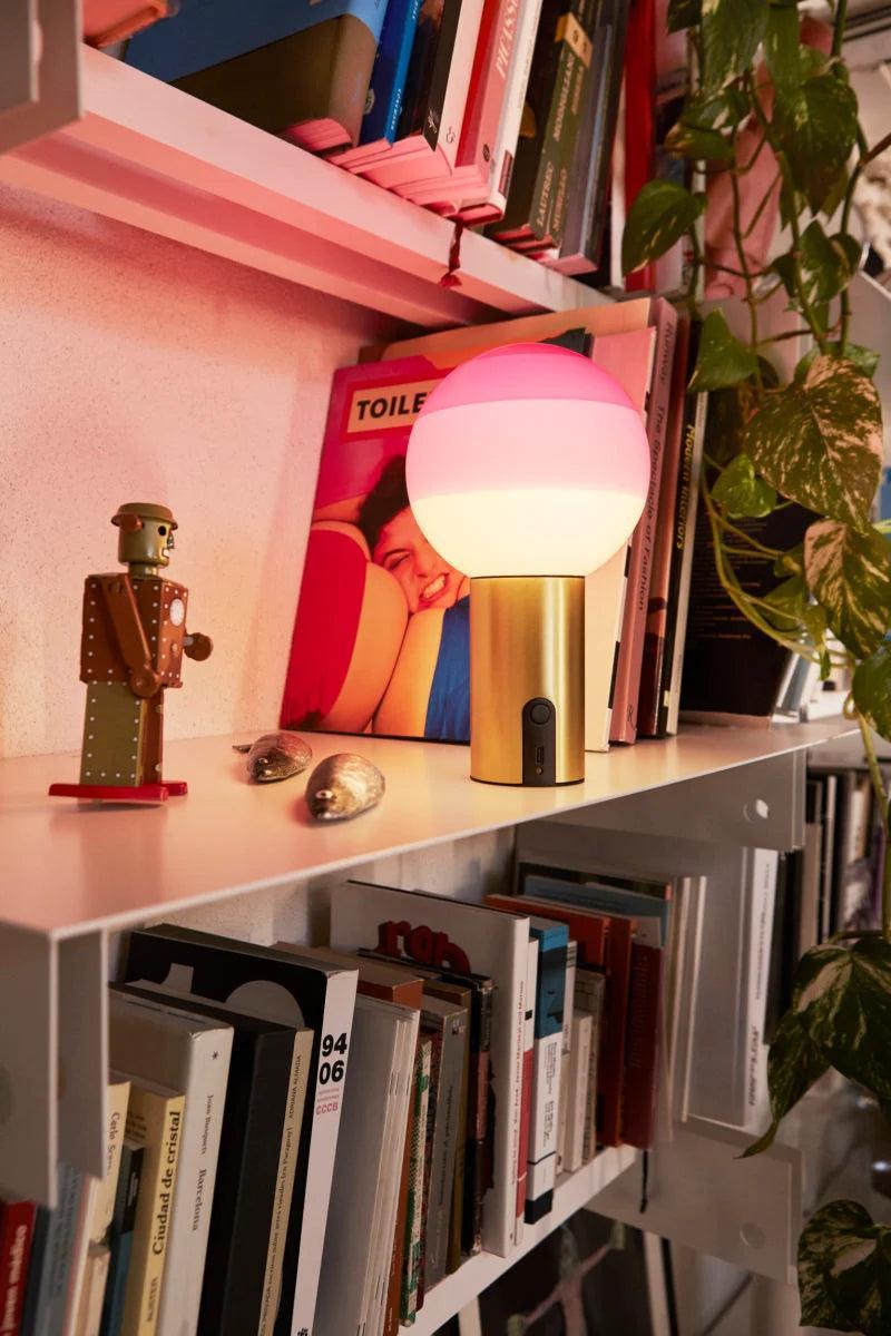Lampa akumulatora DIPPING różowy Marset Eye on Design