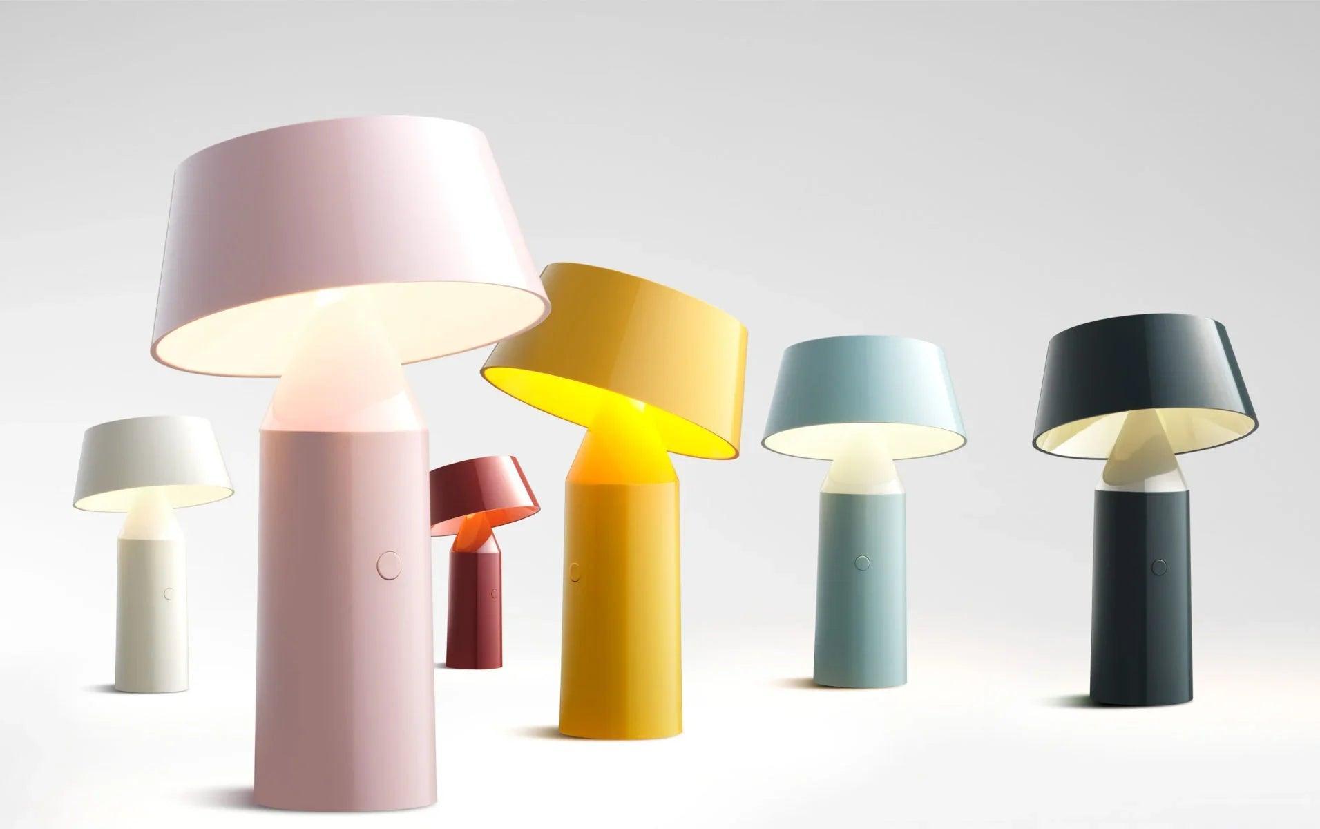 Lampa akumulatorowa BICOCA antracytowy Marset Eye on Design