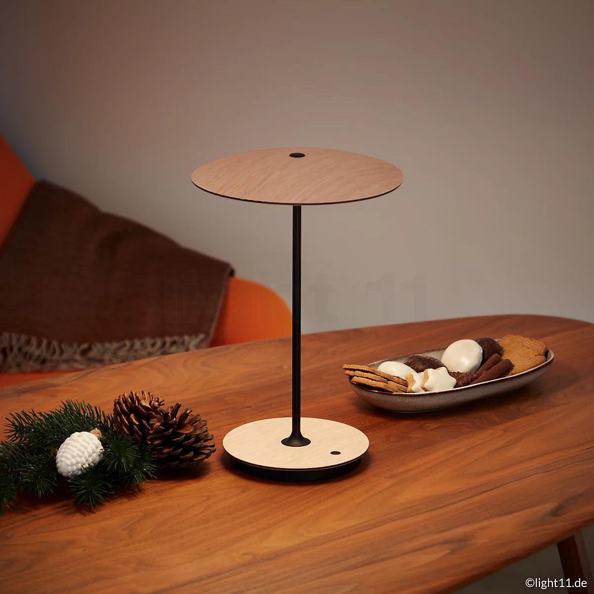 Lampa akumulatorowa GINGER jasnobrązowy Marset Eye on Design