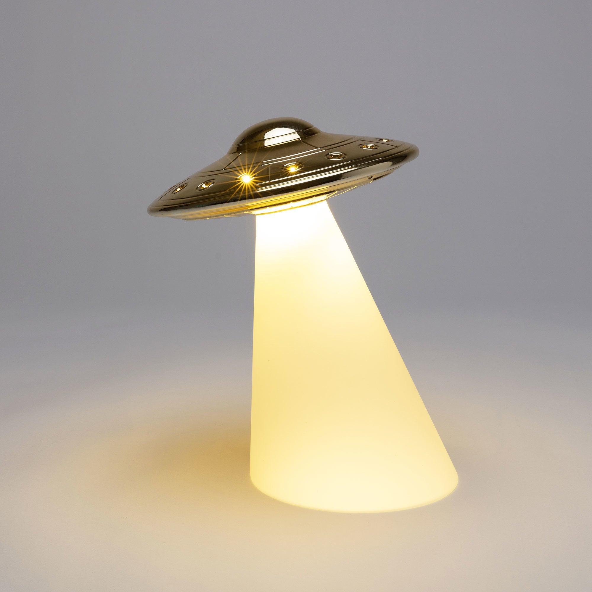 Lampa akumulatorowa ROSWELL złoty Seletti Eye on Design