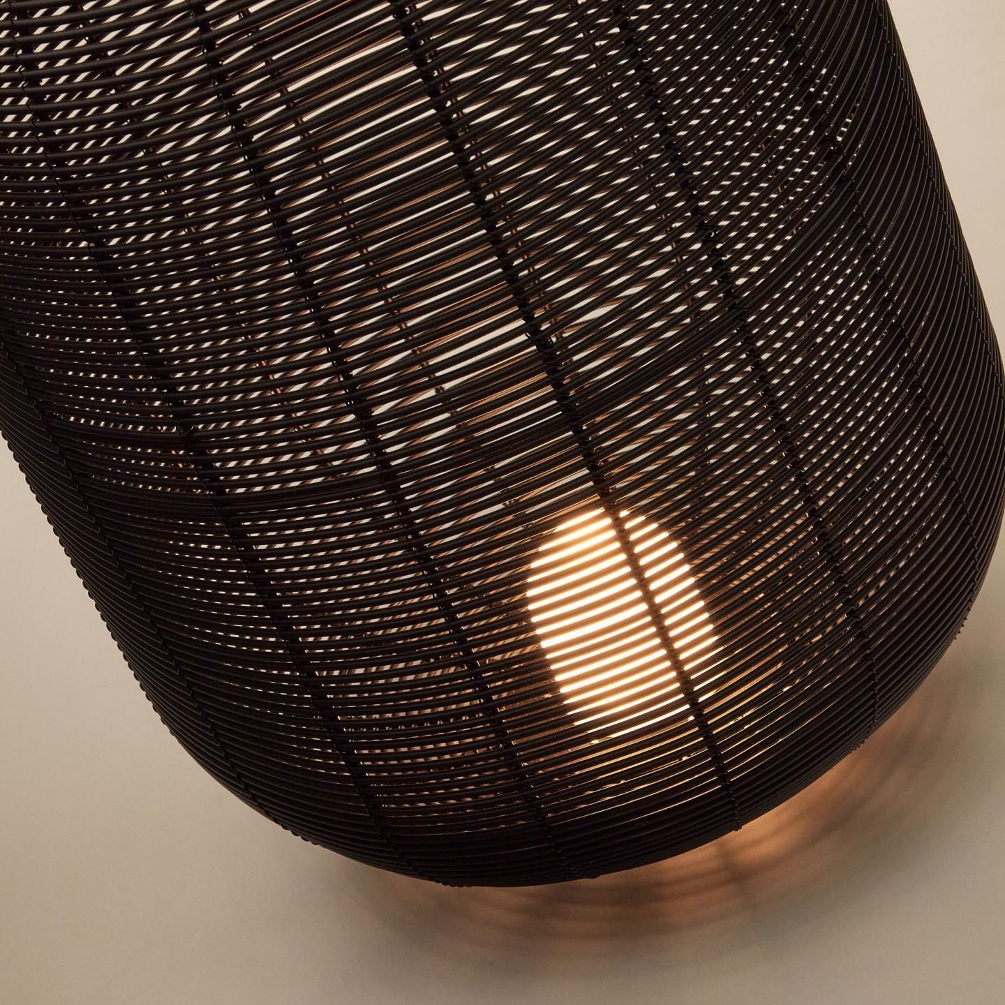 Lampa akumulatorowa SARANELLA czarny rattan La Forma Eye on Design