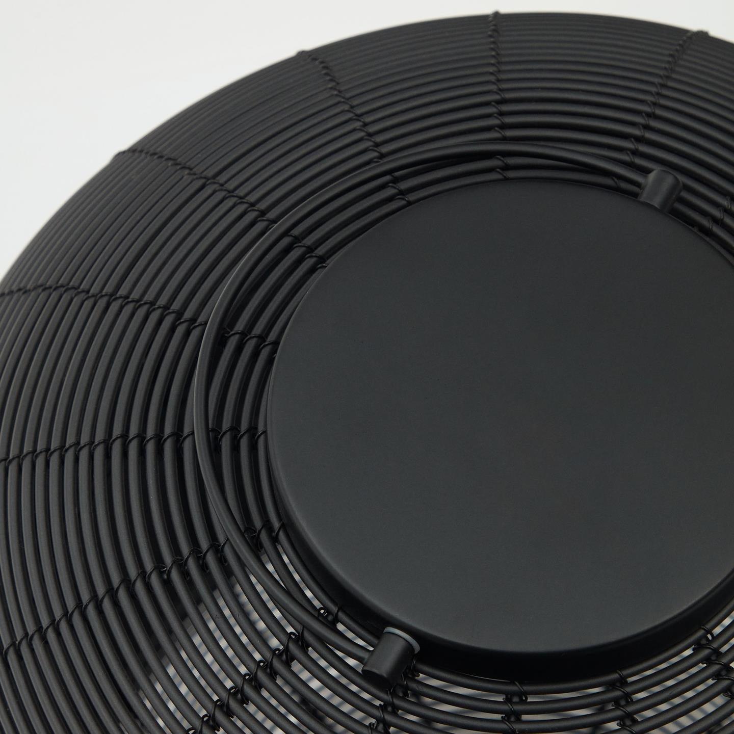 Lampa akumulatorowa SARANELLA czarny rattan La Forma Eye on Design