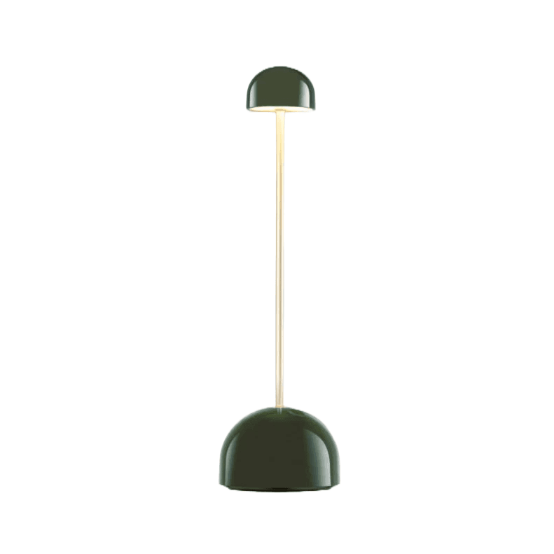 Lampa akumulatorowa SIPS zielony ze złotym Marset Eye on Design