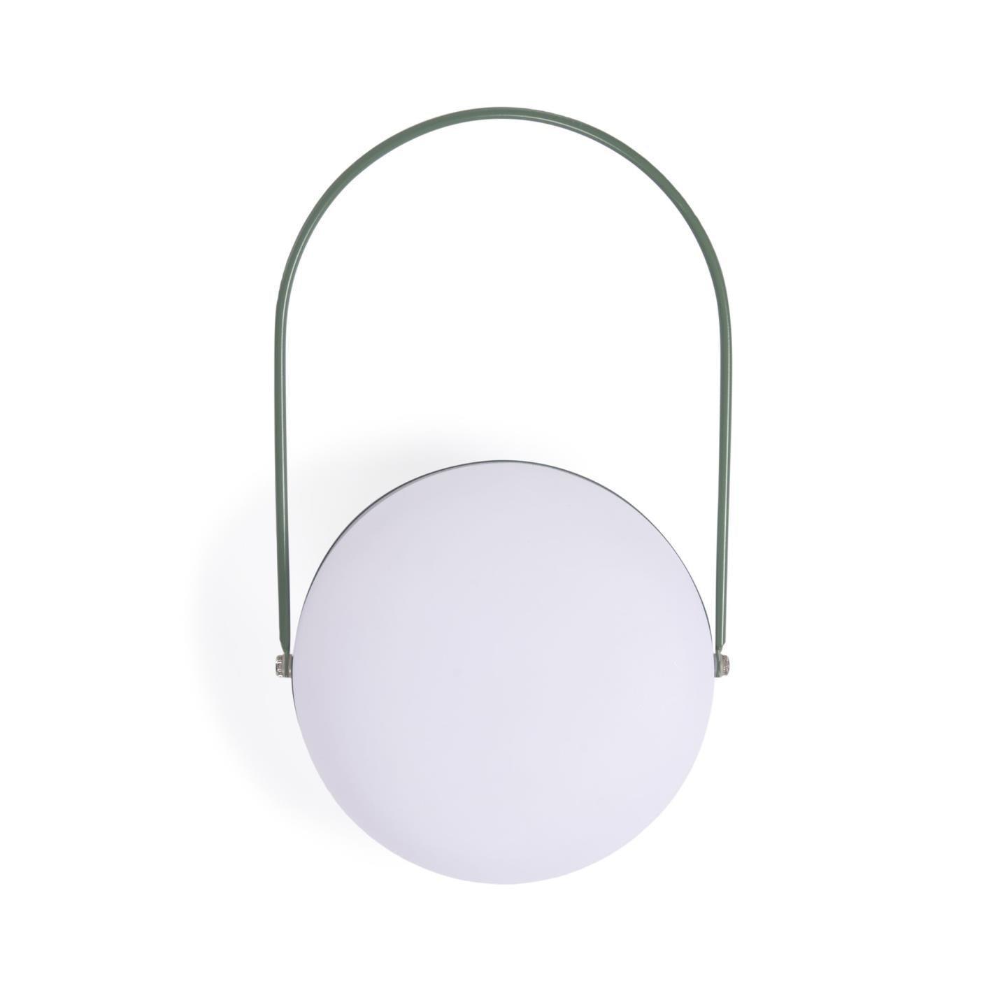 Lampa akumulatorowa TEA zielone wykończenie La Forma Eye on Design