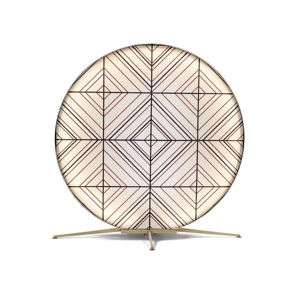 Lampa BABU TRIBAL szampański Contardi L bez dodatkowych akcesoriów Eye on Design