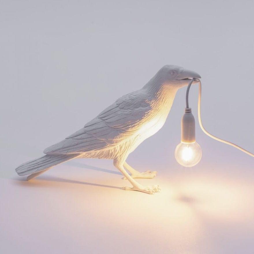 Lampa BIRD WAITING biały Seletti Eye on Design