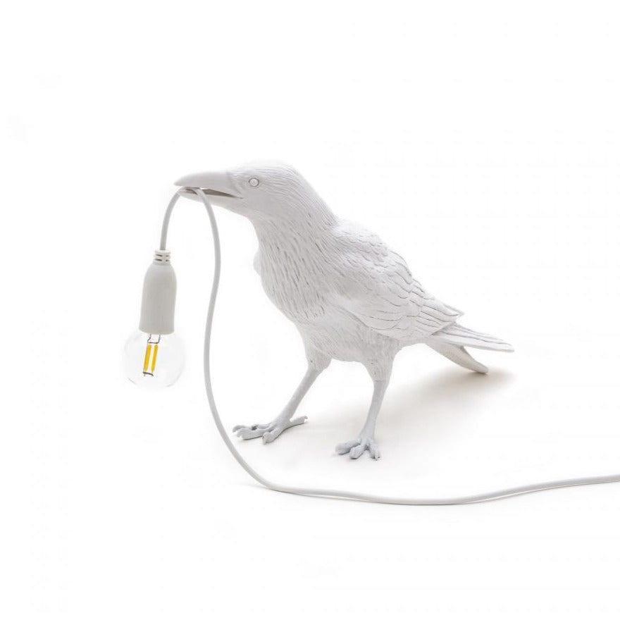 Lampa BIRD WAITING biały Seletti Eye on Design