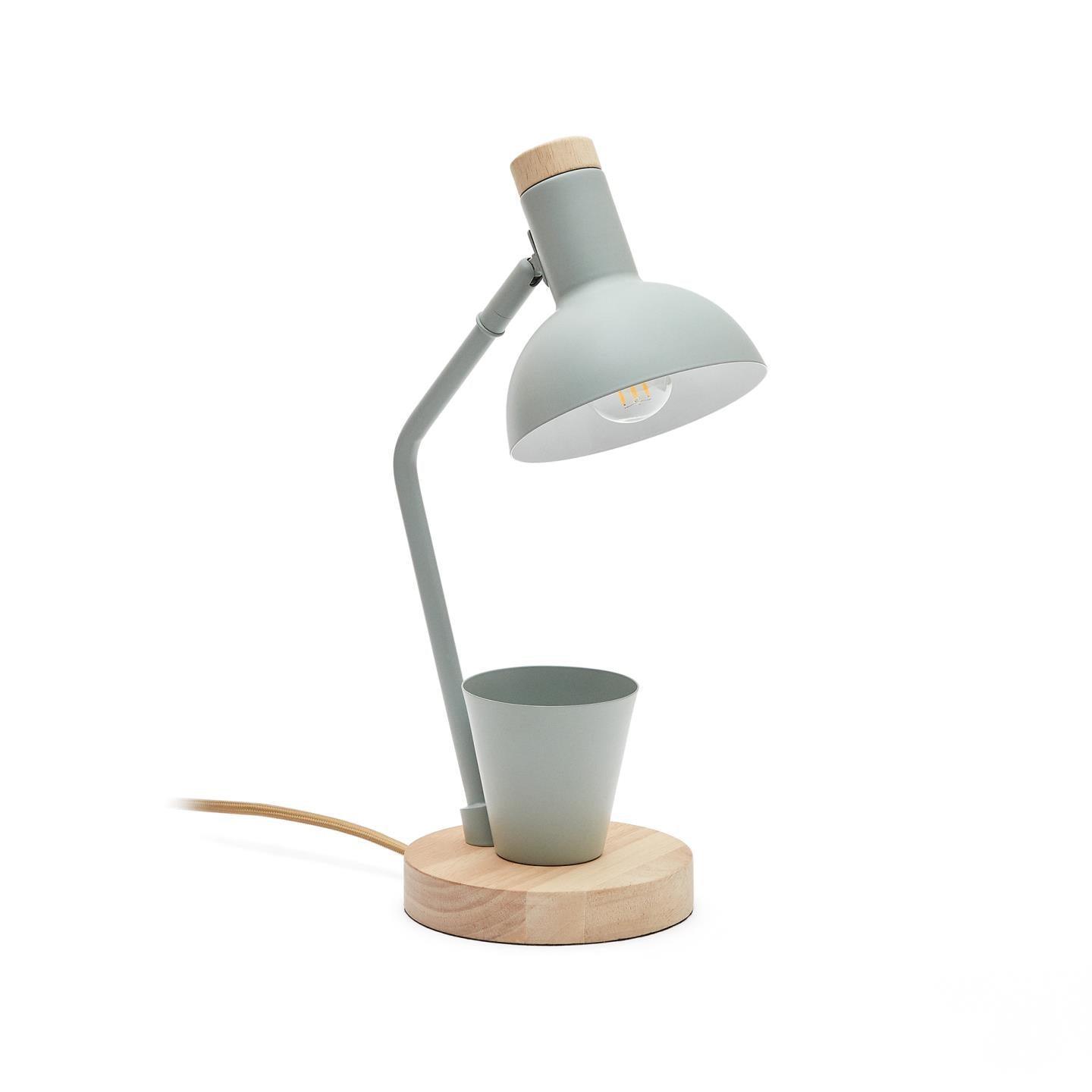 Lampa biurowa z pojemnikiem KATIA zielony La Forma Eye on Design