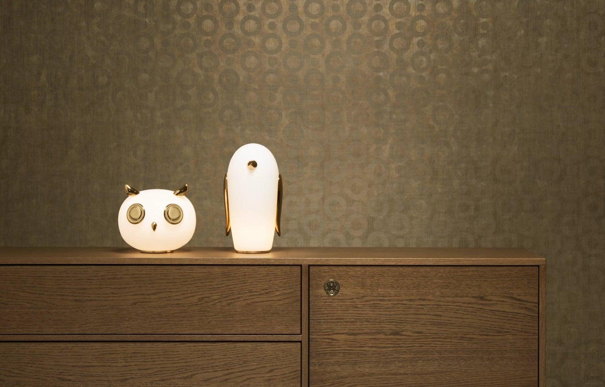 Lampa dekoracyjna PET LIGHT NOOT NOOT - PENGUIN złoty Moooi Eye on Design