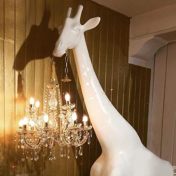 Lampa GIRAFFE IN LOVE M czarna Qeeboo Eye on Design