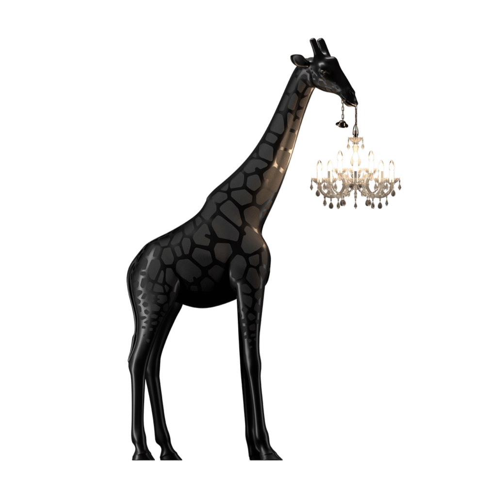 Lampa GIRAFFE IN LOVE M czarna Qeeboo Eye on Design